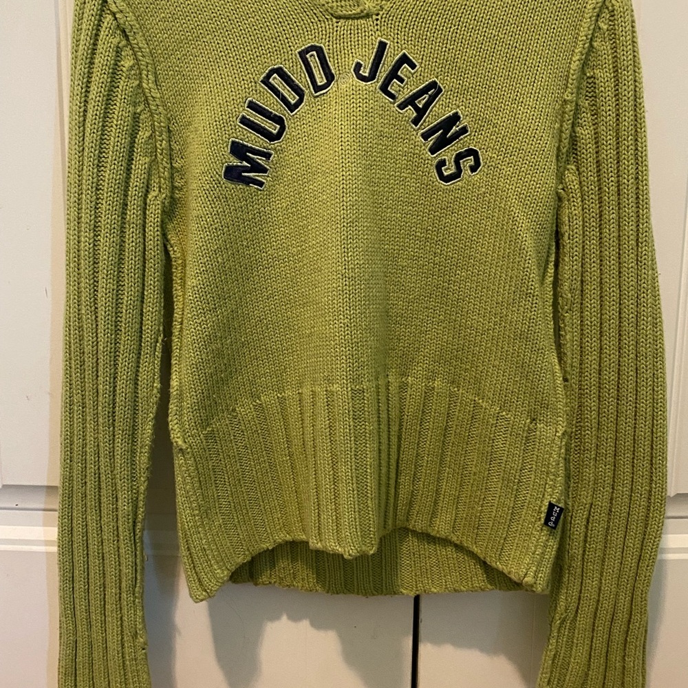 Mudd Lime Green Crew Neck Sweater